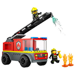 Lego City Fire Engine with Ladder Toy Playset 60463